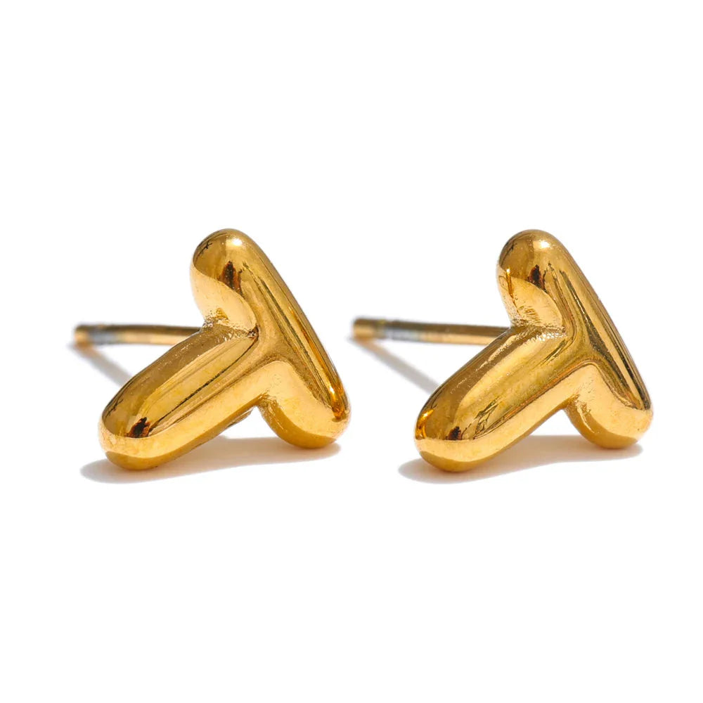 Pendientes personalizados con inicial t