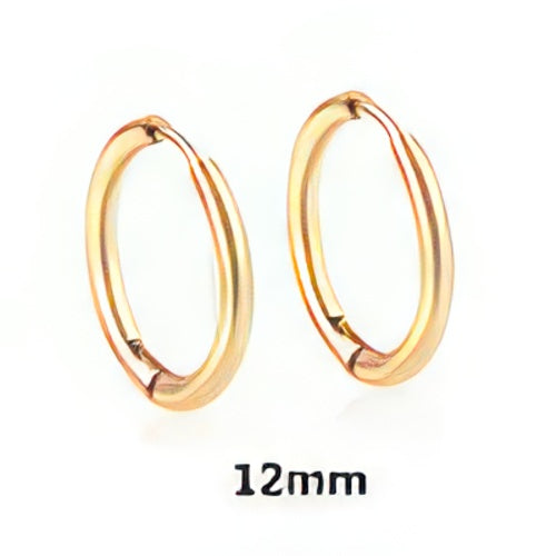 Pendientes dorados de coral rojo 