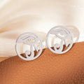 Pendientes Egipto Ojo Oudjat plata