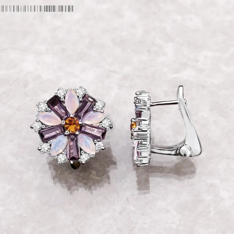 Pendientes Elegancia Floral - Exception®
