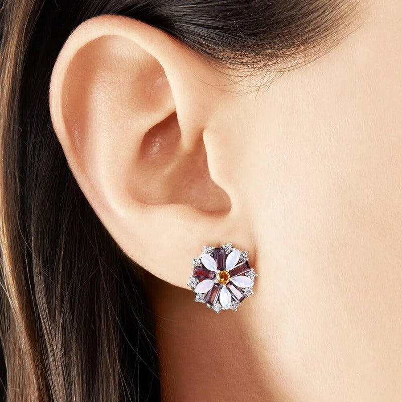 Pendientes Elegancia Floral - Exception®