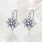 Pendientes Estrellas Fugaces Moissanita 