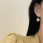 Pendientes de Mujer con Perlas y Strass