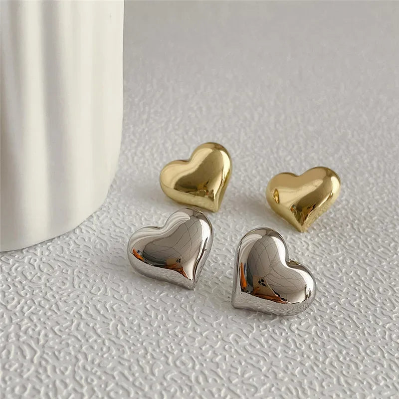 Pendientes de Mujer Corazón Clavos