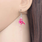 Pendientes Flamencos Rosados 