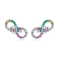 Pendientes Infinito Multicolor