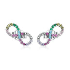 Pendientes Infinito Multicolor