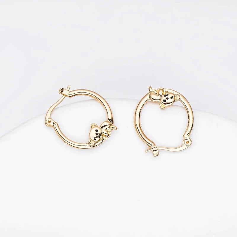 Pendientes de Aro Koala