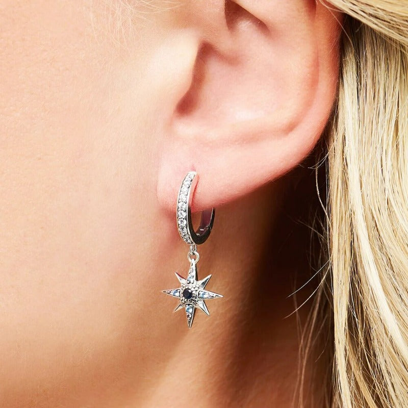 Pendientes Noche Estrellada - Exception® plata