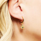 Pendientes Noche Estrellada - Exception® oro