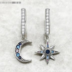 Pendientes Noche Estrellada - Exception® plata