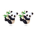 Pendientes de Panda Bambú