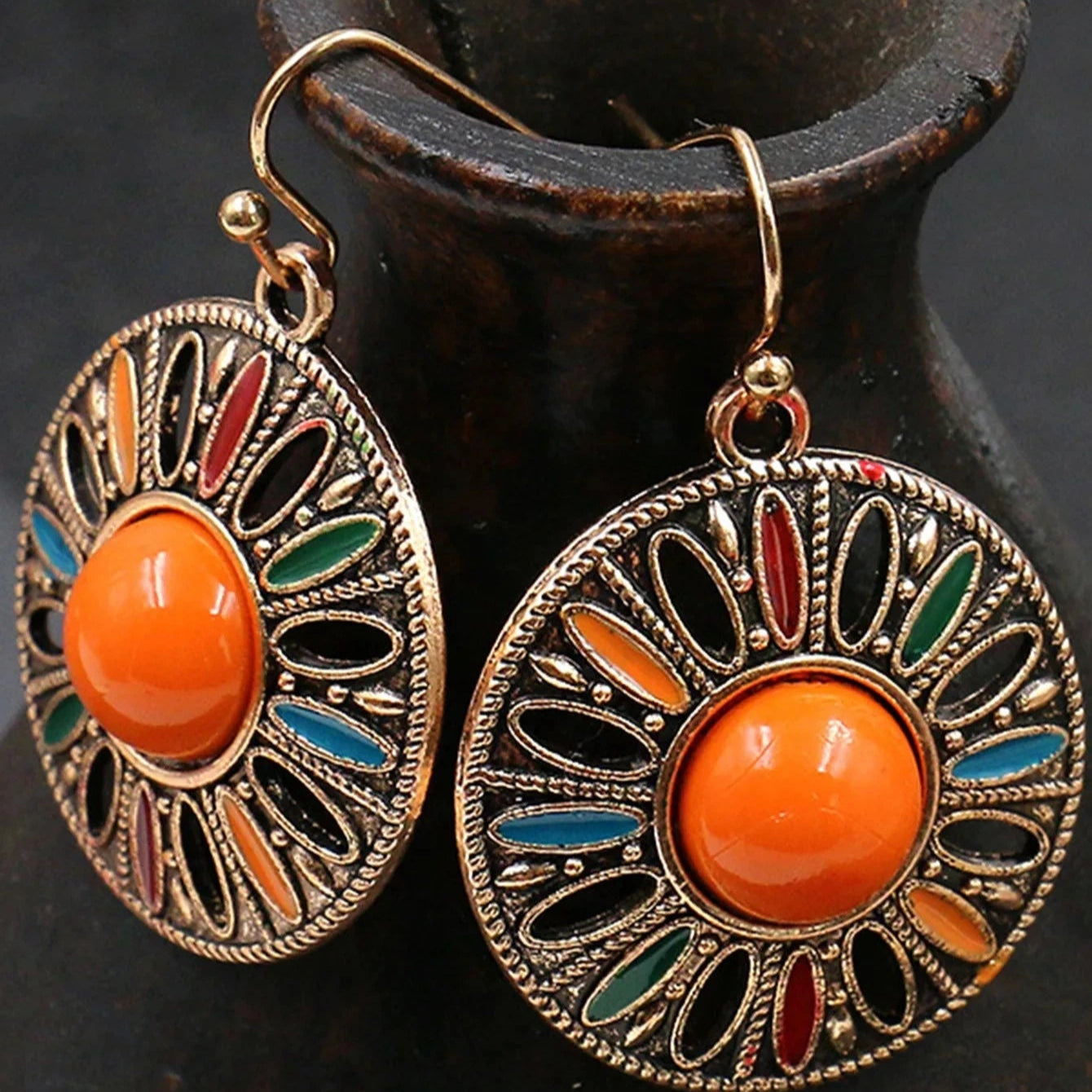 Pendientes Colgantes Bohemios Multicolores