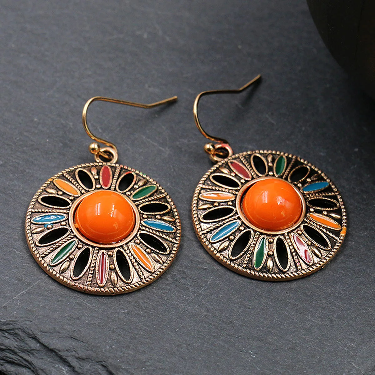 Pendientes Colgantes Bohemios Multicolores