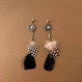 Pendientes Colgantes Bohemios Plumas 1