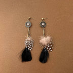 Pendientes Colgantes Bohemios Plumas 1