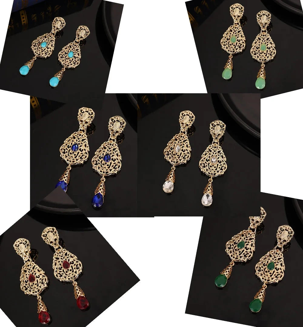 Pendientes Colgantes Étnicos Orientales