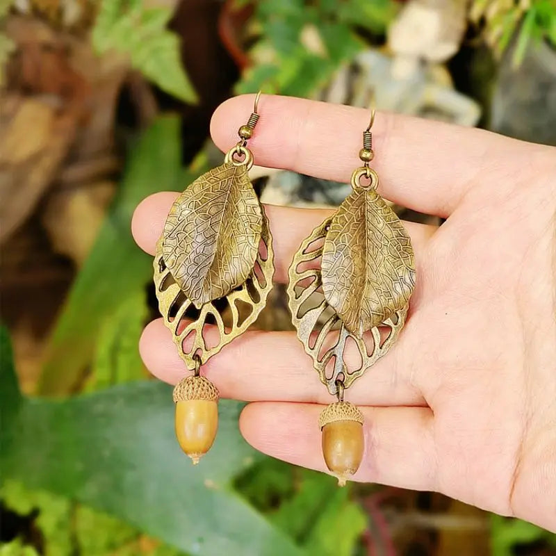 Pendientes Colgantes con Borla