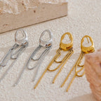 Pendientes Colgantes Gota de Agua para Mujer