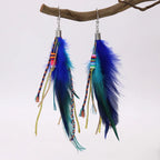 Pendientes Colgantes Pluma 1