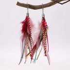Pendientes Colgantes Pluma 5