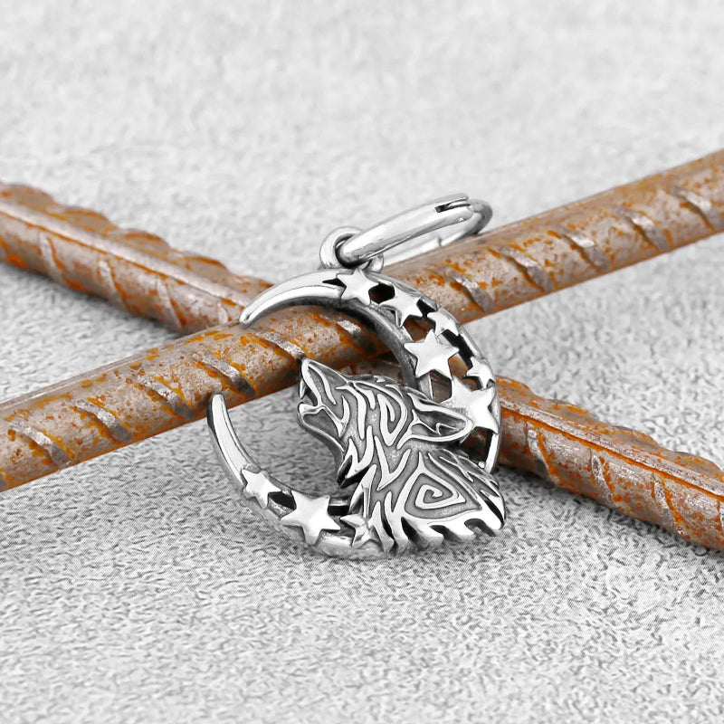 Pendientes Colgantes Vikingos Fenrir