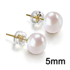 Pendientes de perla atemporal 5