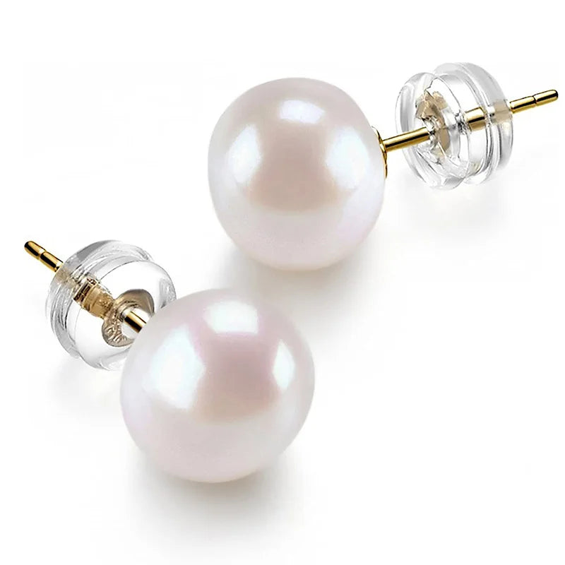 Pendientes de perla atemporal