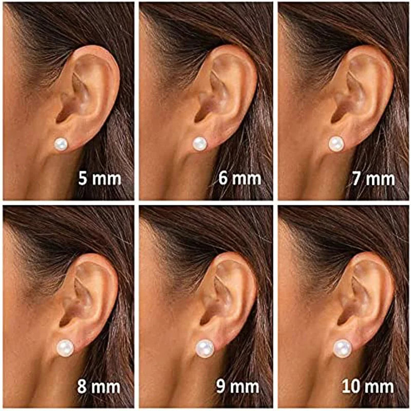 Pendientes de perla atemporal