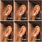 Pendientes de perla atemporal