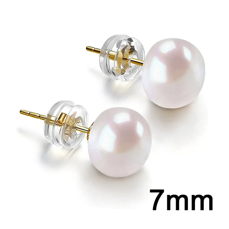 Pendientes de perla atemporal 7