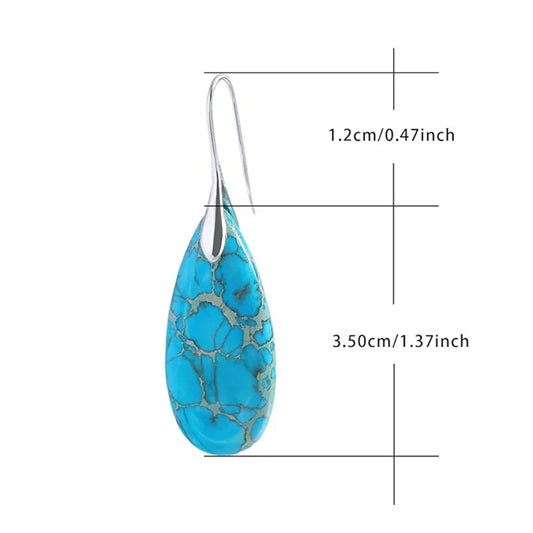 Pendientes de Piedra Natural 