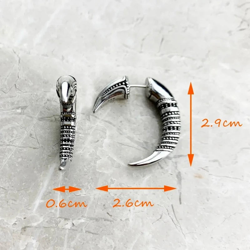 Pendientes Garras de Plata - Exception® 