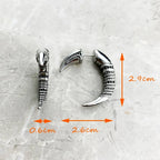 Pendientes Garras de Plata - Exception® 