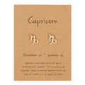 Pendientes Signo del Zodiaco 12 Constelaciones capricornio