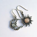 Pendientes Sol Luna Mujer Astro