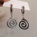 Pendientes de Espiral para Mujer Colgantes