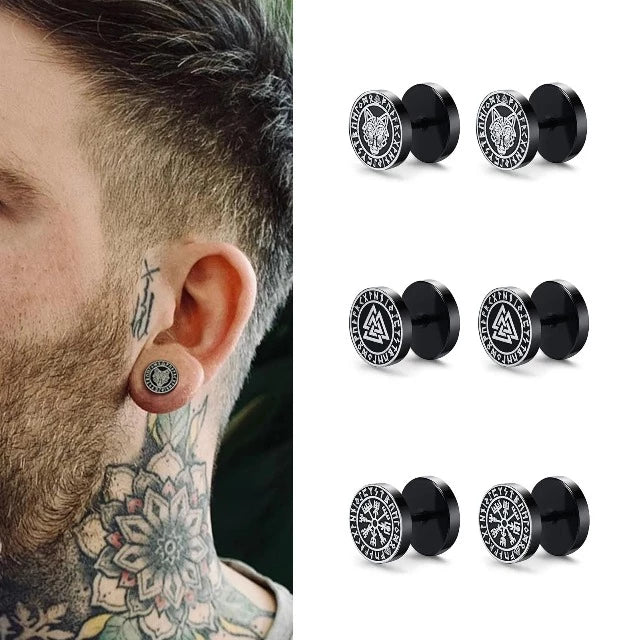 Pendientes Vikingos para Hombre