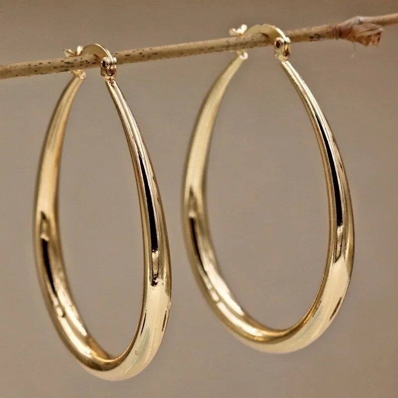 Pendientes vintage exclusivos color oro 