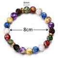 Pulsera 7 Chakras Piedras Hombre Mujer Niño 