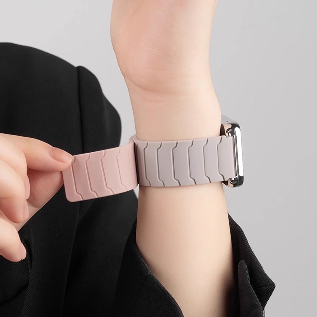 Pulsera magnética para reloj Fitbit Versa 3, Versa 4, Sense 1 y Sense 2