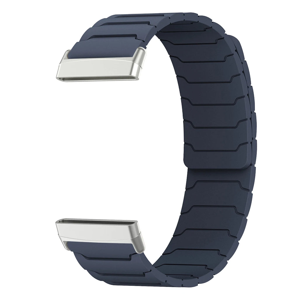 Pulsera magnética para reloj Fitbit Versa 3, Versa 4, Sense 1 y Sense 2 azul