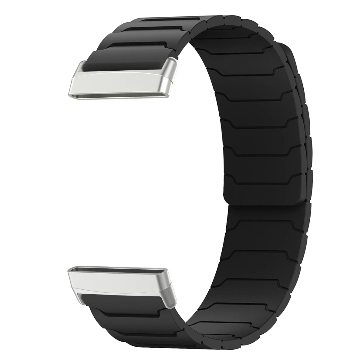 Pulsera magnética para reloj Fitbit Versa 3, Versa 4, Sense 1 y Sense 2 negra