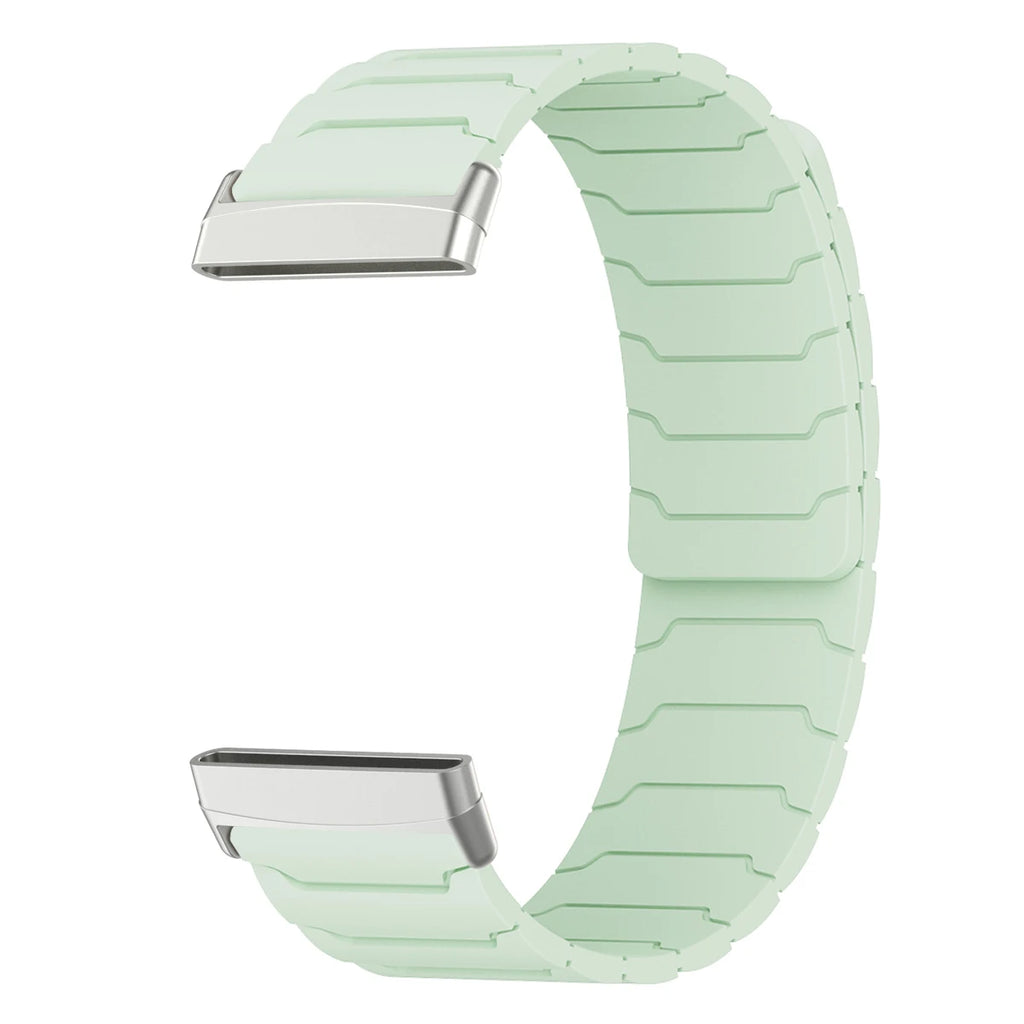 Pulsera magnética para reloj Fitbit Versa 3, Versa 4, Sense 1 y Sense 2 verde