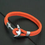 Pulsera ancla naranja