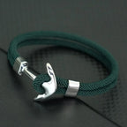 Pulsera ancla verde