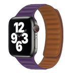 Pulsera Apple Watch con cierre magnético violeta