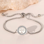 Pulsera con Árbol de la Vida plata