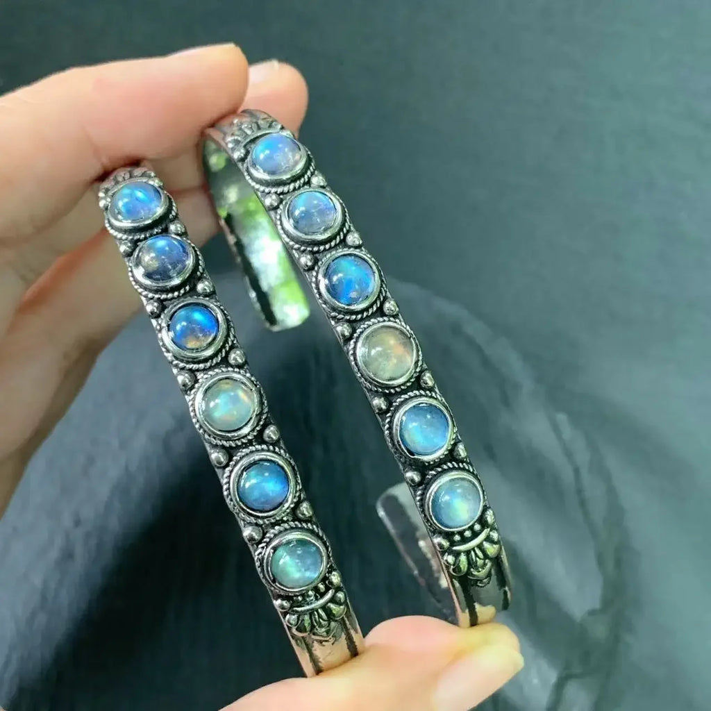 Pulsera con Piedras de Luna
