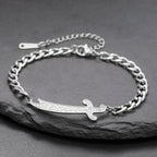 Pulsera con espada Ali Zulfiqar árabe plata